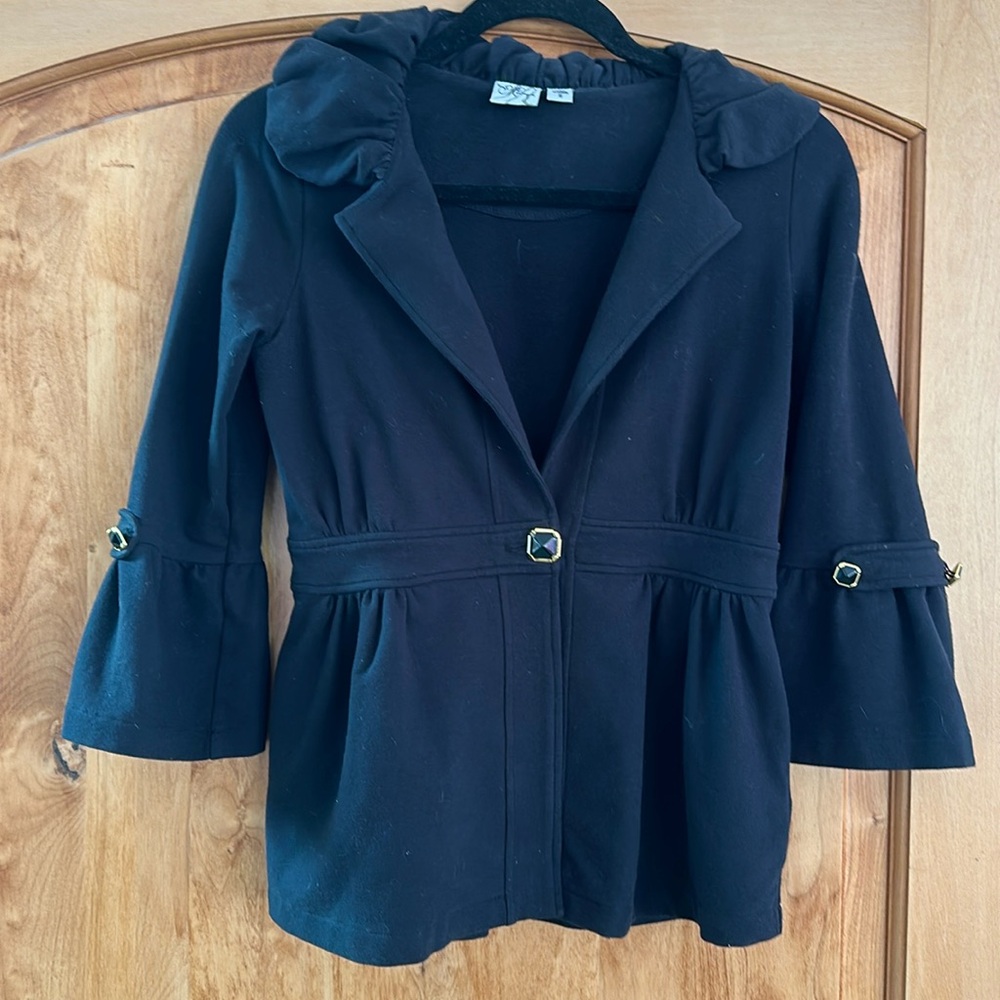 Vintage black jacket size small by meringue